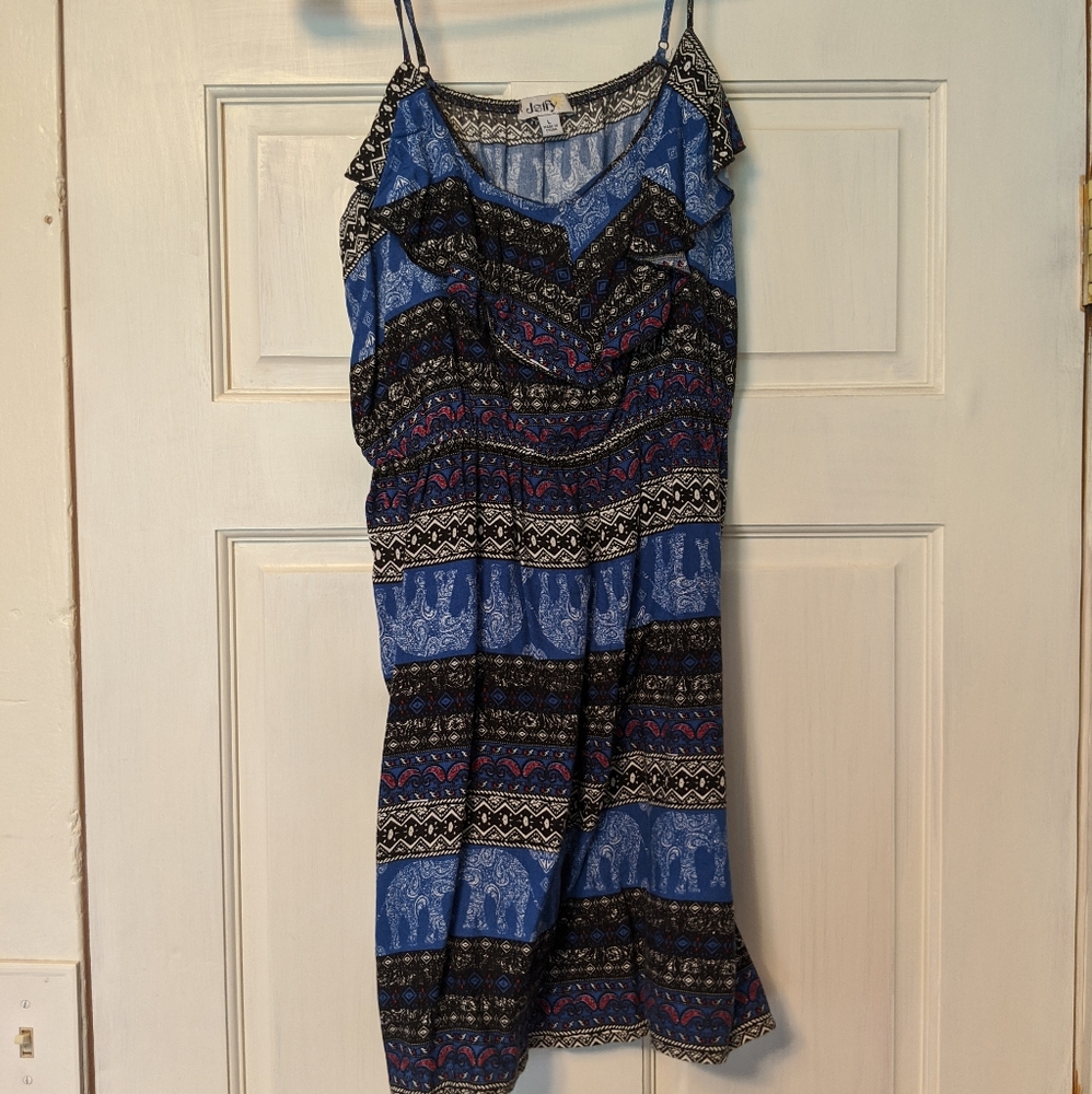 Elephant decor summer dress